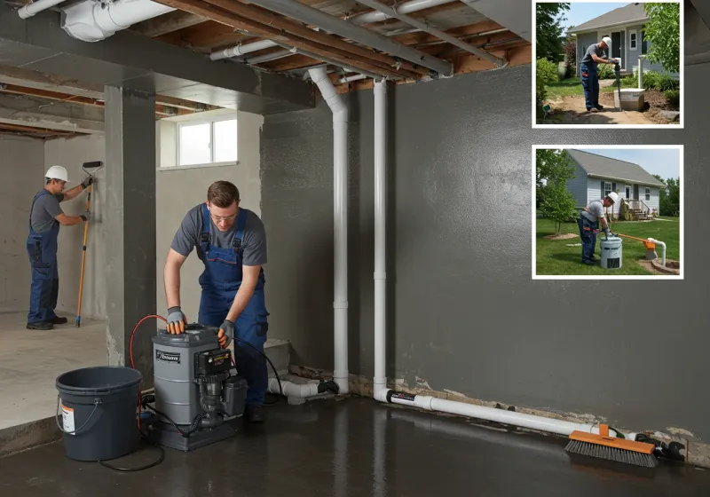 Basement Waterproofing and Flood Prevention process in South Sioux City, NE